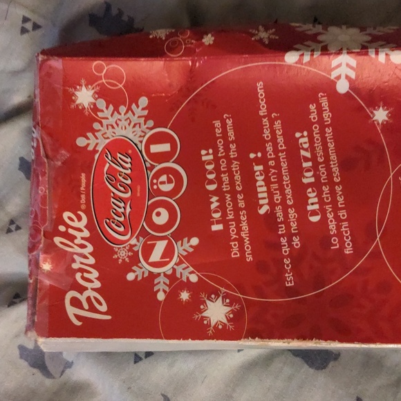 Coca Cola Noel Barbie Original Coca Cola Christmas Barbie - Picture 11 of 16